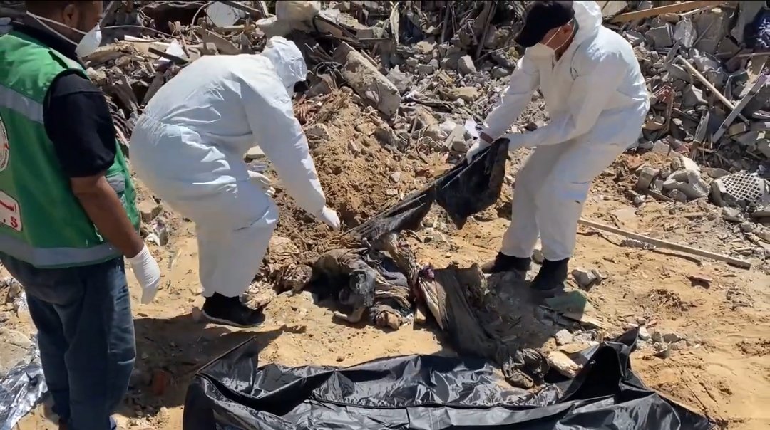 Did you know? The 3rd mass grave has been discovered today in the vicinity of Al-Shifa Hospital, with 49 bodies recovered so far.