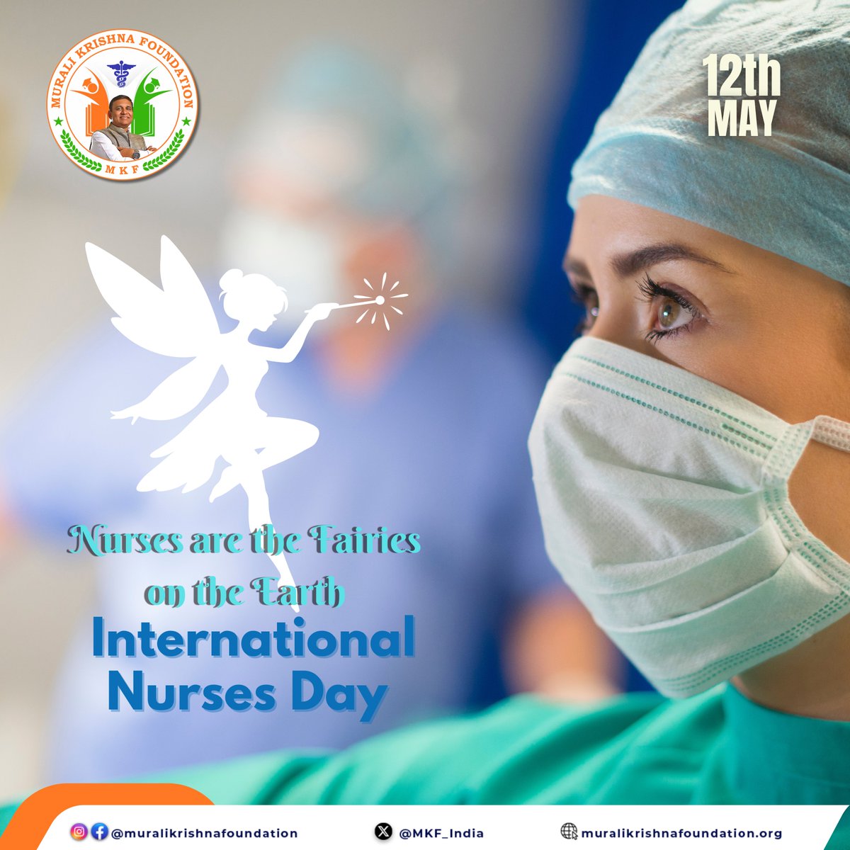 On International Nurses Day, we celebrate the heart and soul of healthcare. Thank you, nurses!

#muralikrishnafoundation #dmuralikrishna #mkf #MKFoundation #Bargarh #Odisha #InternationalNursesDay #nurses