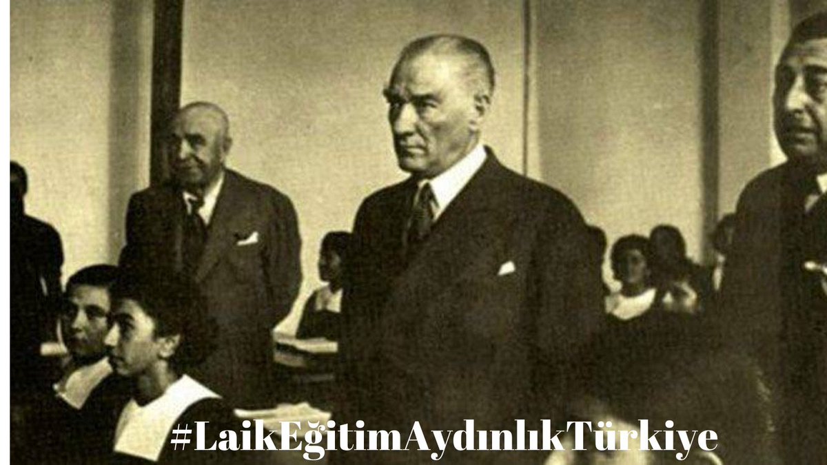 ATATÜRK’süz müfredat olmaz, olamaz. #LaikEğitimAydınlıkTürkiye