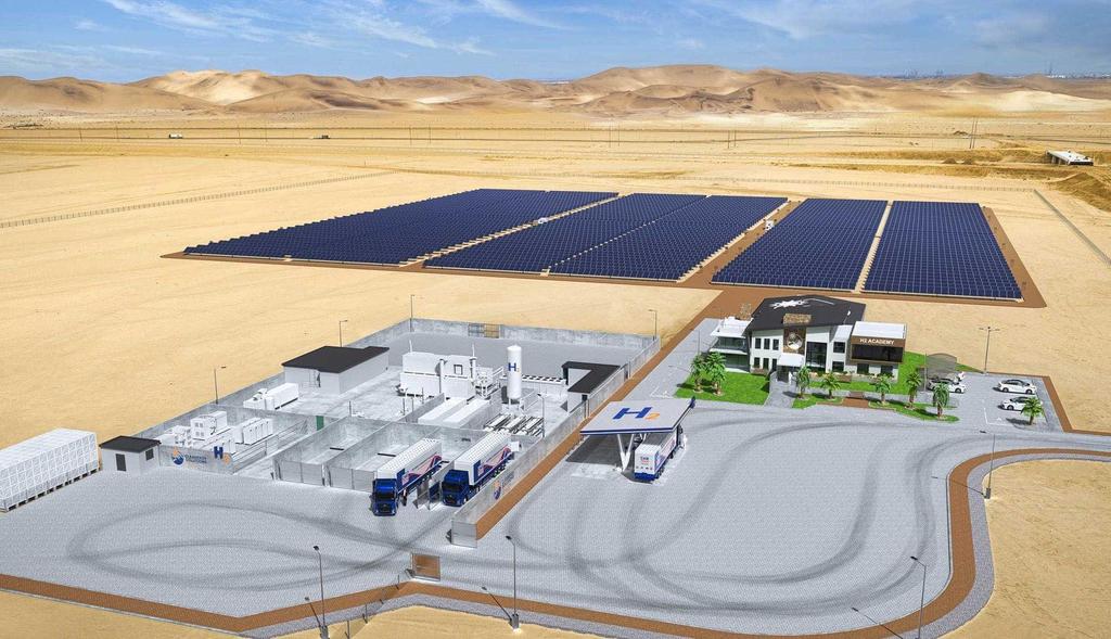 Belgium has inaugurated a $3.5 billion green hydrogen station in Walvis Bay, Namibia.

It's the first of its kind in Africa.

Port of Antwerp plans to build a $267 million hydrogen storage and export port in Namibia.

Namibia plans to manufacture a dual-fuel green hydrogen train.