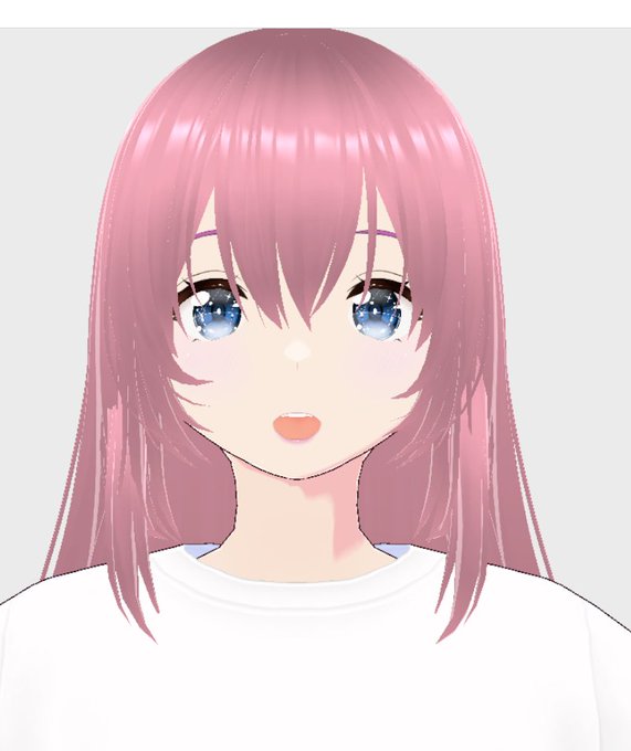 「ピンク髪 シンプルな背景」のTwitter画像/イラスト(新着)