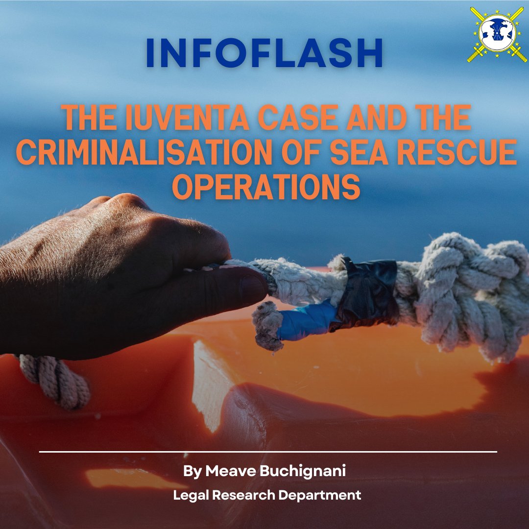 The Mediterranean Sea has witnessed tragedy due to the migration crisis. The Iuventa trial illustrates challenges for humanitarian NGOs.
Meave Buchignani examines the legal framework governing sea rescue and analyses this trial's decision.

Read more on: finabel.org/the-iuventa-ca…