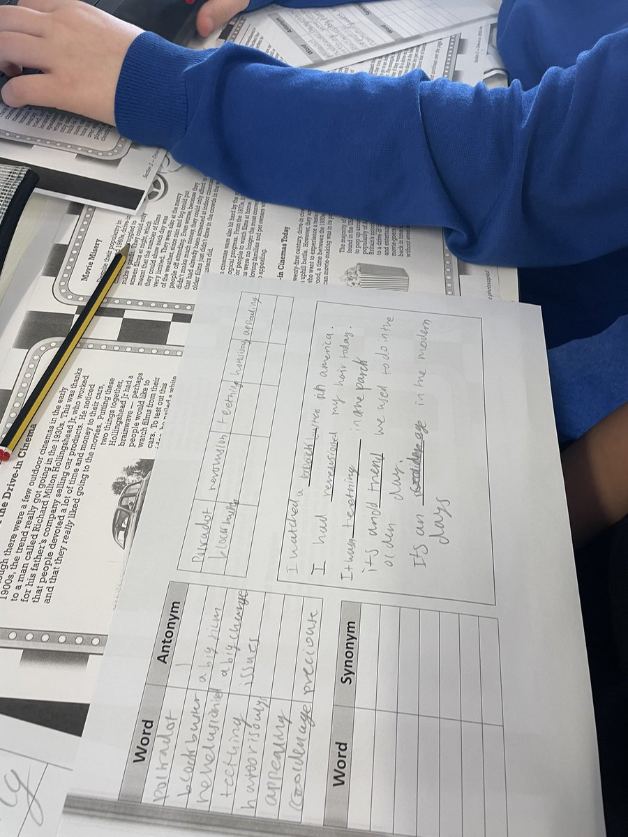 Fosse_TMET's tweet photo. Year 6 have been working hard today creating their own vocabulary resources for a new text #fmenglish #fmcreativity #fun https://t.co/ERXlHZB6sp