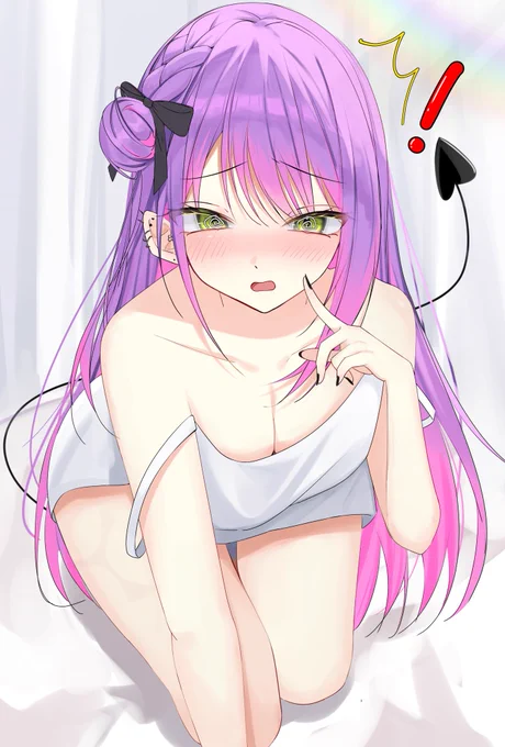 トワ様、胸が…! #TOWART