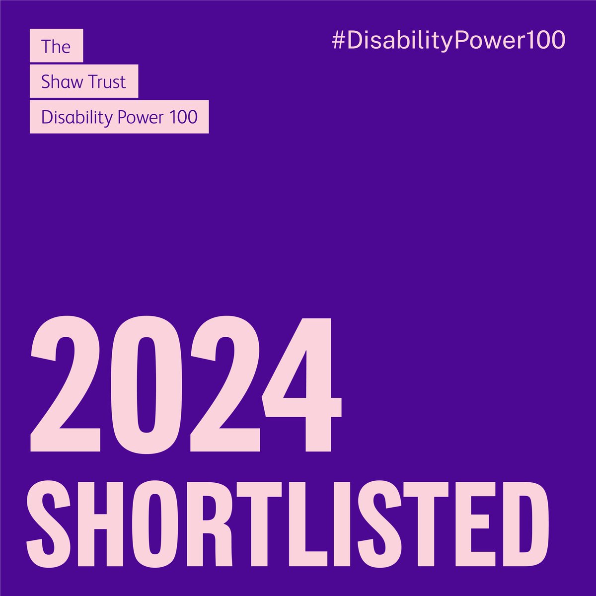 Not expecting anything.....but very proud to be even shortlisted for this amazing #DisabilityPower100 group Like to thank @lilacreviewuk and @smallbizbritain for all the encouragement they have given me recently
@ShawTrust #ChooseToInclude #InclusionRevolution #InclusionInAction