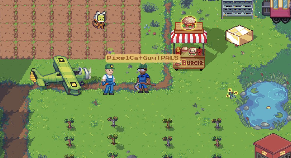 PixelCatGuy's tweet image. Just picked up my awesome crop duster🛩️  UGC from @RagPoet of the @FarmHandsNFT! if you haven’t minted a FH you’re missing out! 🤝