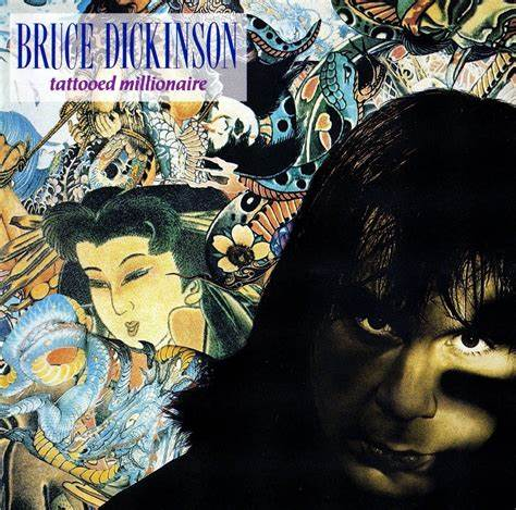 #OnThisDay in 1990, Bruce Dickinson released his debut solo album 'Tattooed Millionaire' featuring the title track and his cover of All The Young Dudes. The album performed well in the UK, reaching #14 but it only peaked at #100 on the Billboard 200 #ClassicRock