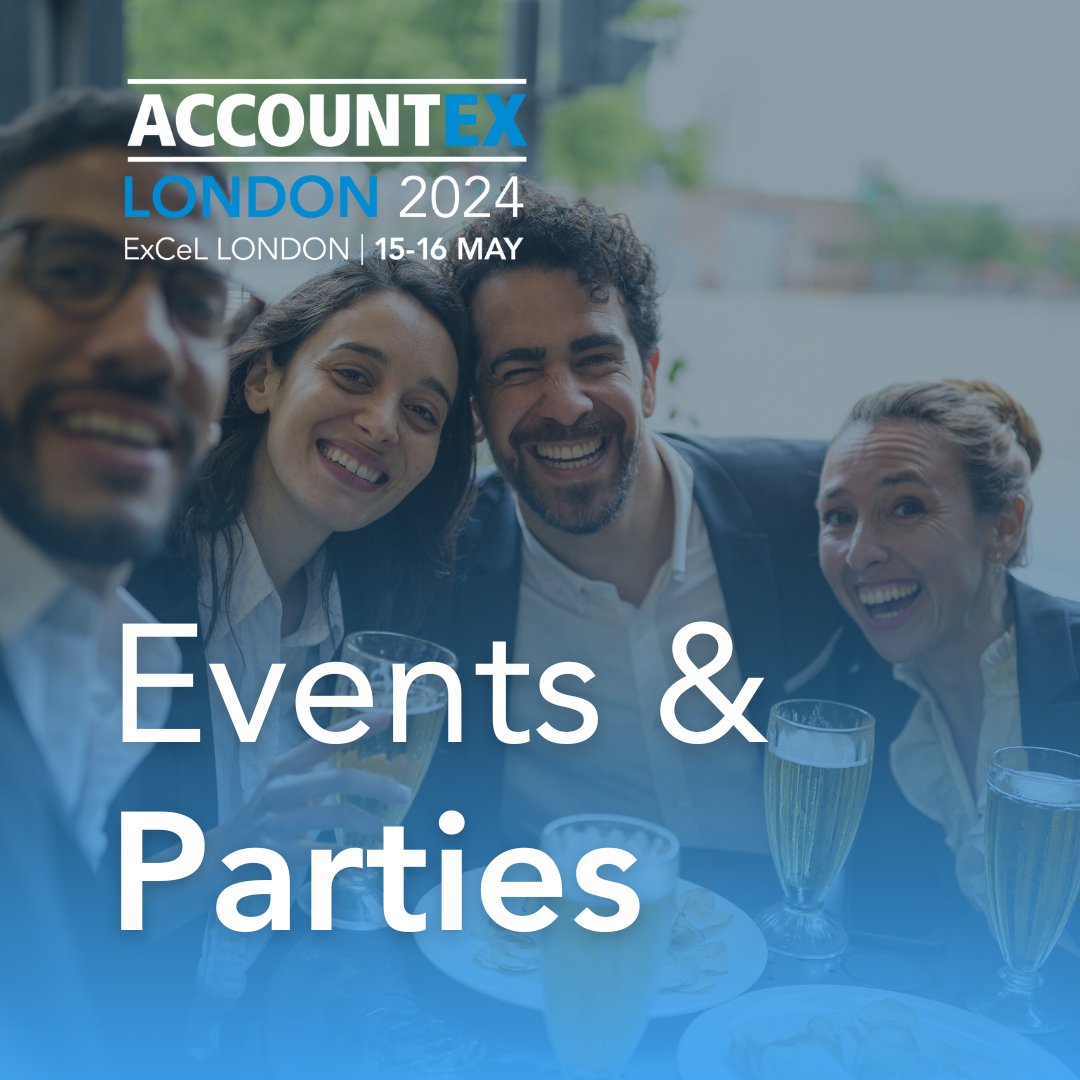 #AccountexLondon is officially ONE WEEK away! 🎉 

Make the most of your time out of the office by attending the networking events and parties. Check out what's on offer below 👇

lnkd.in/eDmZh8kN

#Accountex #Accounting #Bookkeeping