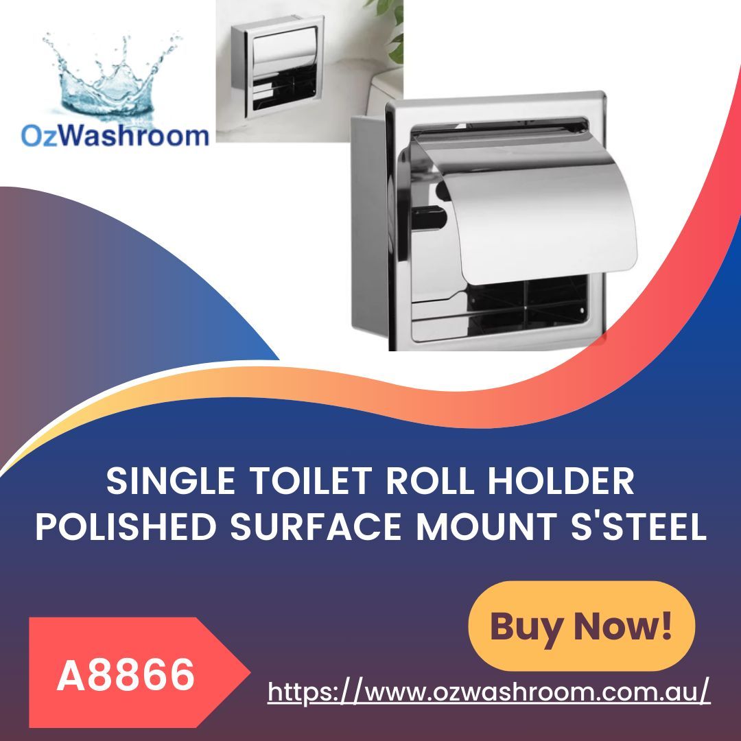 Keep your bathroom organized with our Stainless Steel Toilet Roll Holder! Stylish design with easy access hood. 
buff.ly/4aasSfY 
#ToiletRollHolder #BathroomOrganization #StainlessSteelDesign #HomeDecor #BathroomEssentials #EasyAccess #ToiletAccessories
