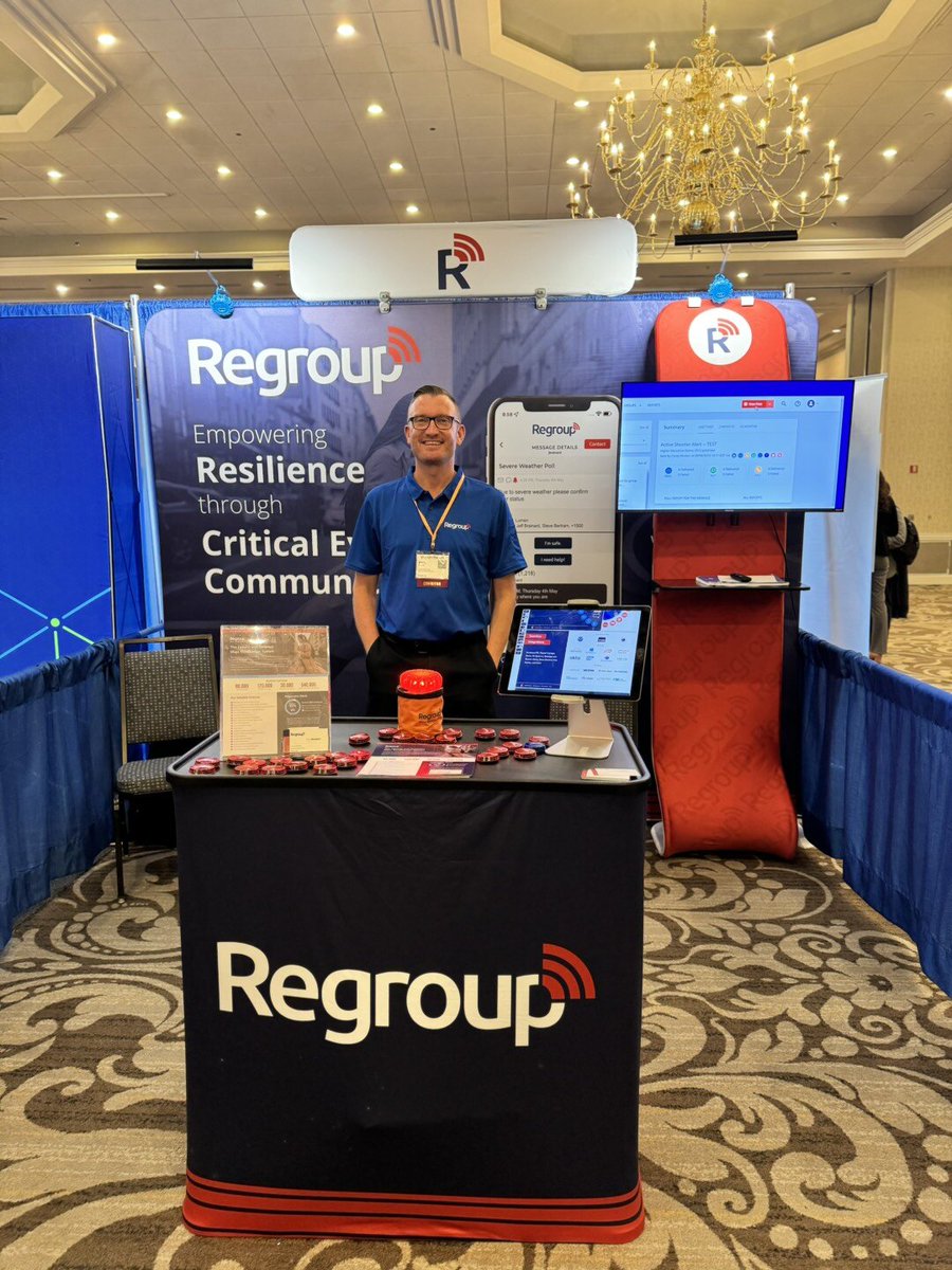🚀 Join Us Now at #ContinuityInsights2024!📍 Booth #400 Step into the future with the Regroup Mass Notifications team! Experience the latest advancements in mass notification systems, operational resilience, and threat intelligence. #Business Continuity