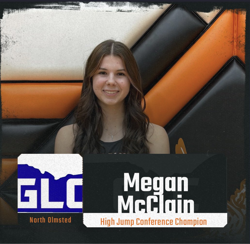 North Olmsted Track & Field (@nohs_tf) on Twitter photo Congrats to GLC High Jump Champion Megan McClain! Congrats to GLC High Jump Champion Megan McClain!