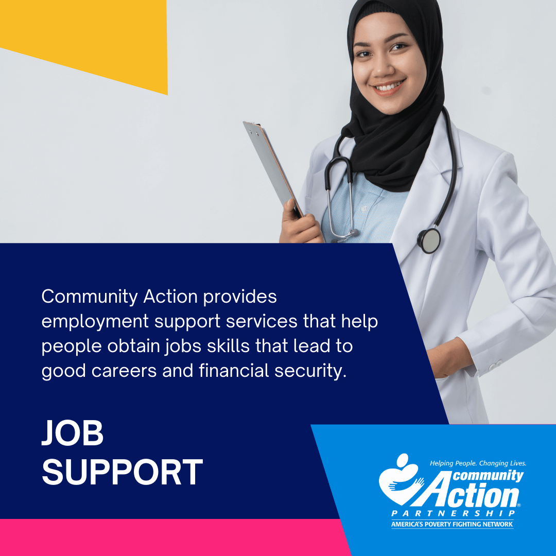 CAPartnership's tweet photo. Wages have stagnated for many Americans, while better-paying jobs remain out of reach. Community Action can help! #CommunityAction provides employment support services that help people obtain jobs skills that lead to good careers and financial security. #ImpactWednesday https://t.co/xVXvewLWgt