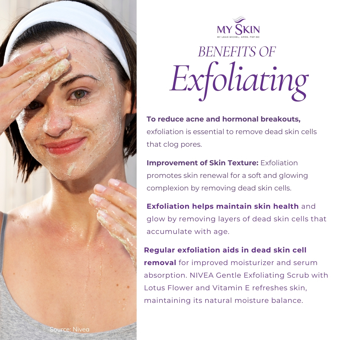 Did you know exfoliating your skin can lead to a brighter complexion? Regular exfoliation helps remove dead skin cells, unclog pores, and promote cell turnover, revealing smoother, healthier skin. Try it today!
#exfoliation #exfoliating #exfoliateyourskin #exfoliateskin #skin