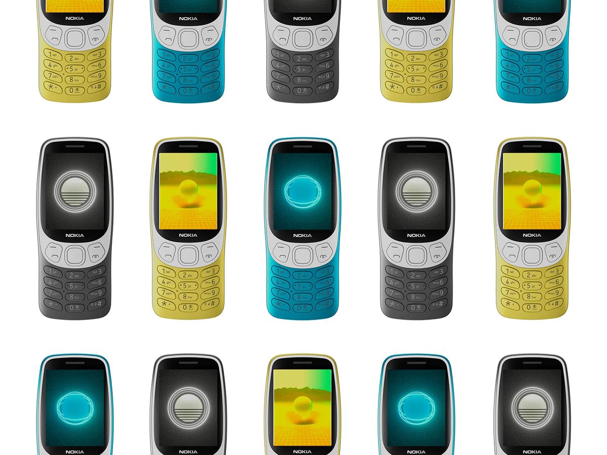 swedroid's tweet photo. HMD introducerar moderniserad Nokia 3210 https://t.co/oC2mJntDvB #Telefoner #featurephones https://t.co/rumX6x2GEw