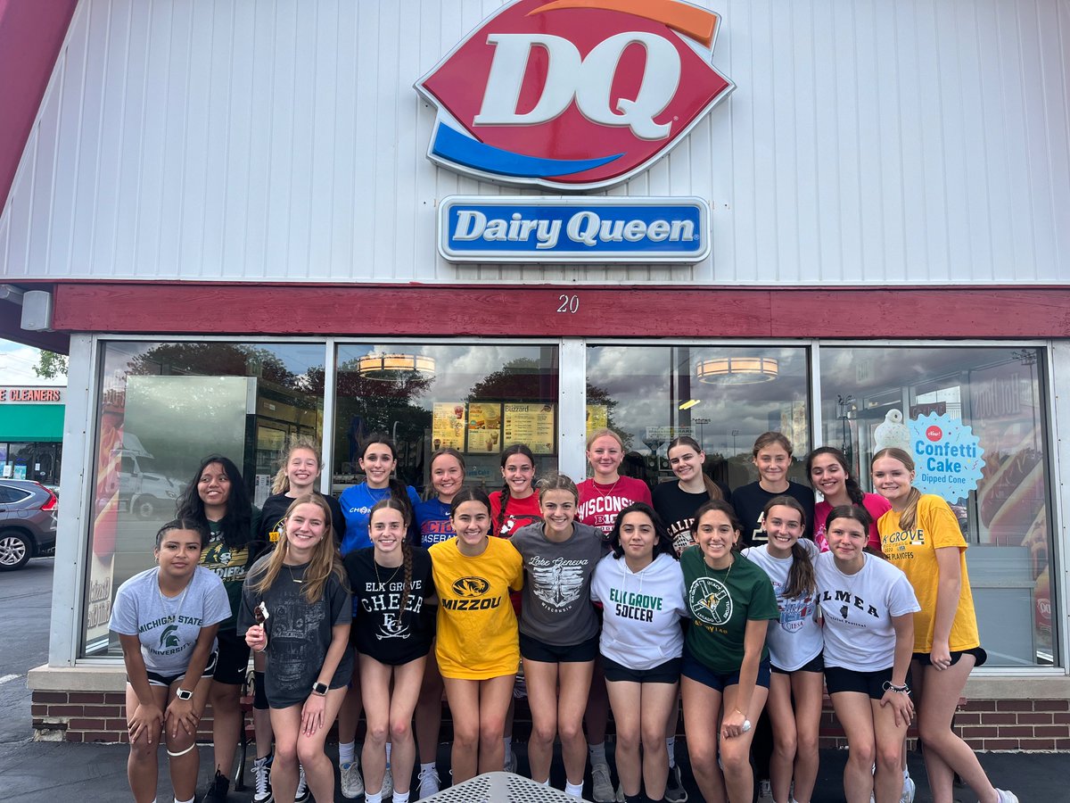 Soccer tennis and a DQ run for practice yesterday with the crazy weather