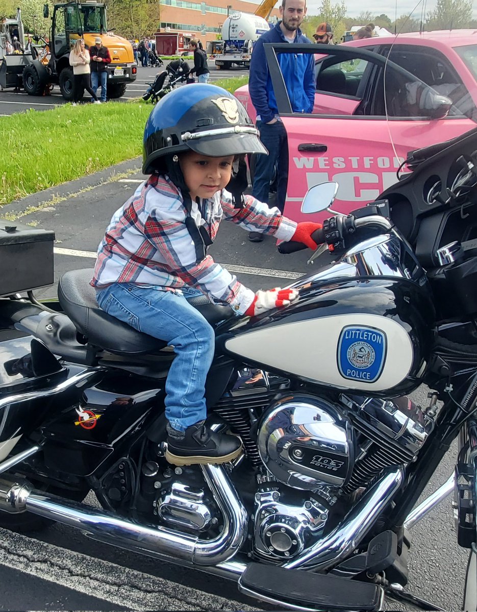 Rev up your awareness! May is Motorcycle Awareness Month. Take it from our future rider here: always wear a helmet. Let's share the road safely and look out for motorcycles. #MotorcycleAwarenessMonth #ShareTheRoad