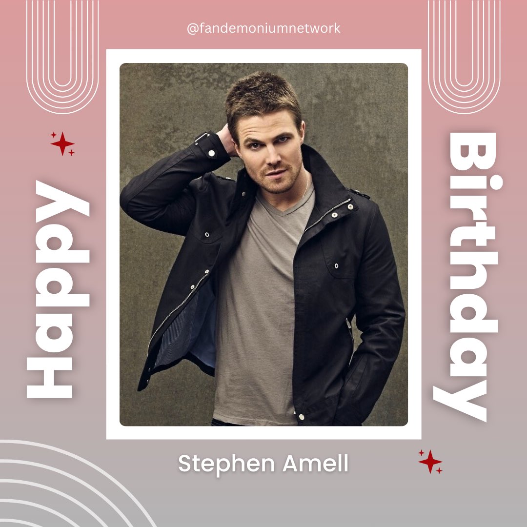 Join us in wishing a Happy Birthday to @StephenAmell! May all your wishes come true. #stephenamell #arrow #code8 #heels #thevampirediaries