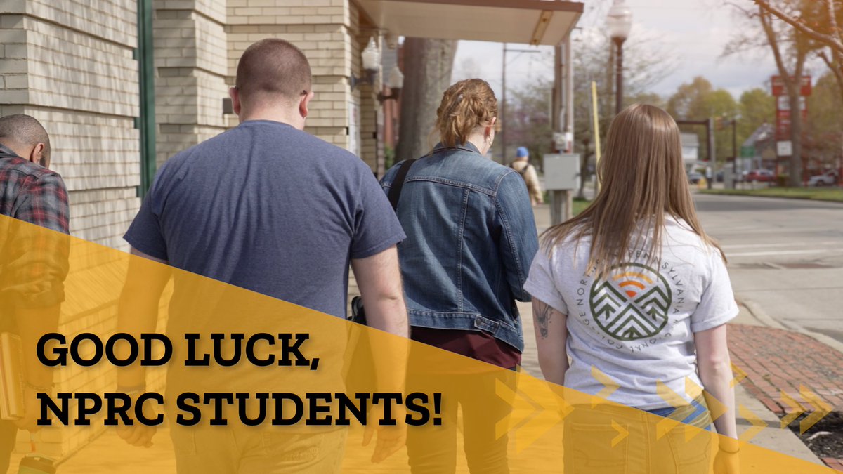 From our team at NPRC to our students, we wish you well during this #FinalsWeek. We are all so proud of each and every one of you! 📚 🎉 

#NPRCProud #BrighterFuturesBeginHere