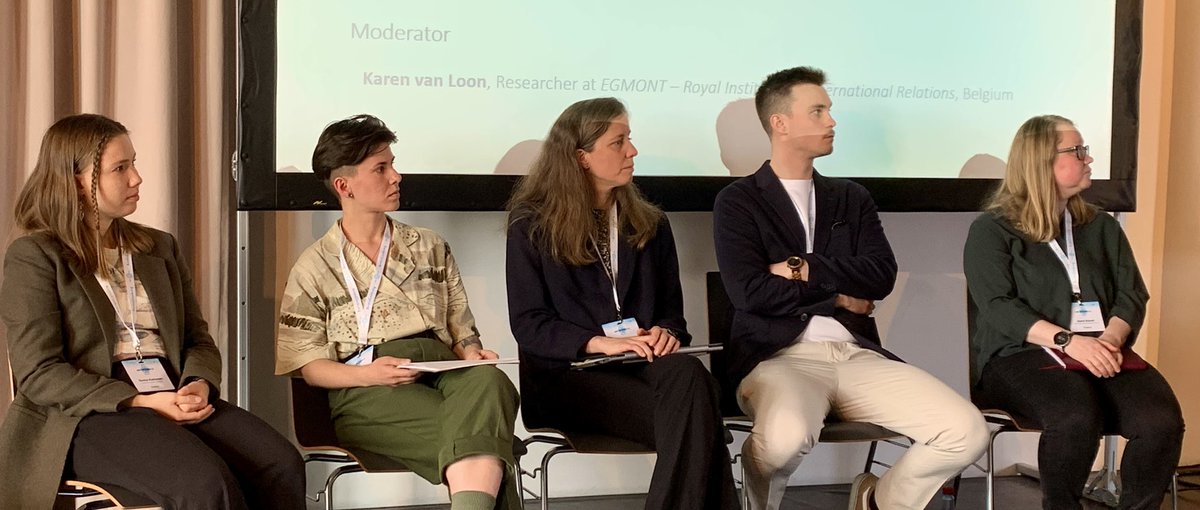 Strong panel: “Voices for the future - The next generation’s role in shaping the #Arctic”. 

It is not sufficient to engage with #Youth. It is also needed to ensure real inclusion &amp; meaningful involvement. Do listen to the voice of Youth ! 

#ArcticCircleBerlinForum🇪🇺🇩🇪
#Youth
