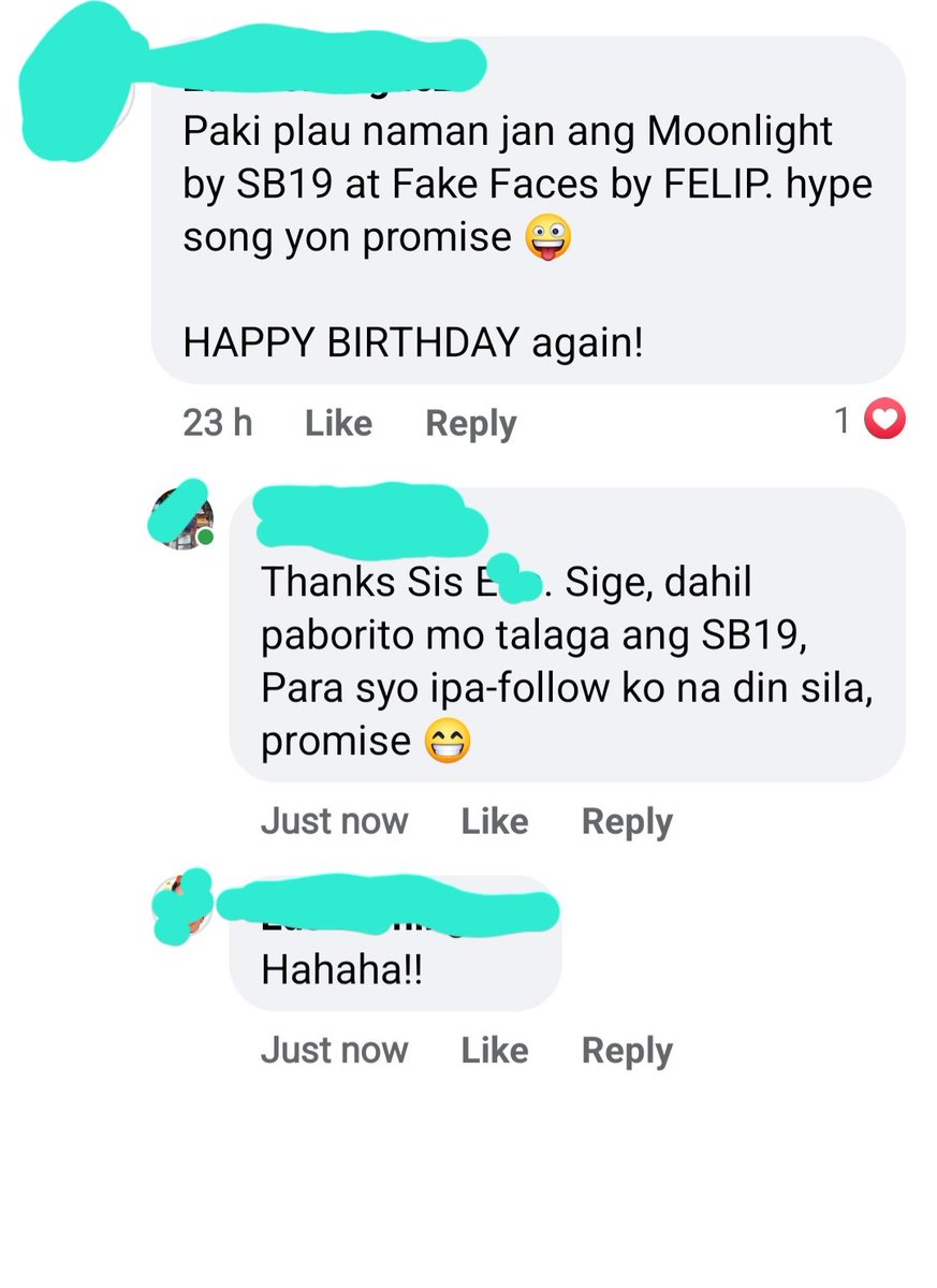 Saw my friend posted a video playing hype songs on her birthday today kaya nangampanya narin ako habang may chance 🤭 

#SB19 #FELIP