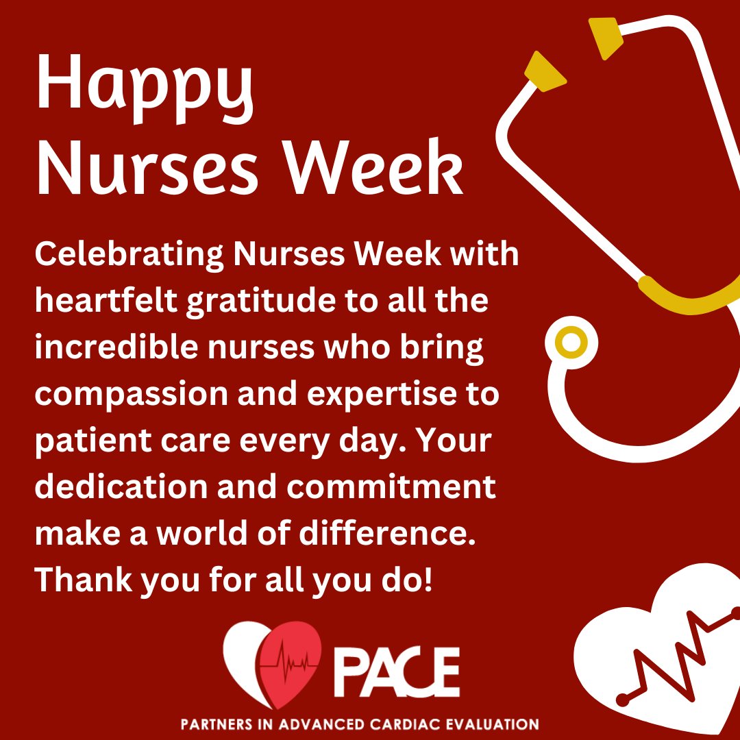 Happy Nurses Week!
Thank you for everything you do!
#nursesweek #Cardiology #Cardiologist #Heart #Cardiac #HeartHealthy #HeartHealth #cardiovascularhealth #BeatHeartDisease #Orillia #healthcare #Barrie #Newmarket #healthyheart #heartdoctor #heartpatient #cardiacwellness