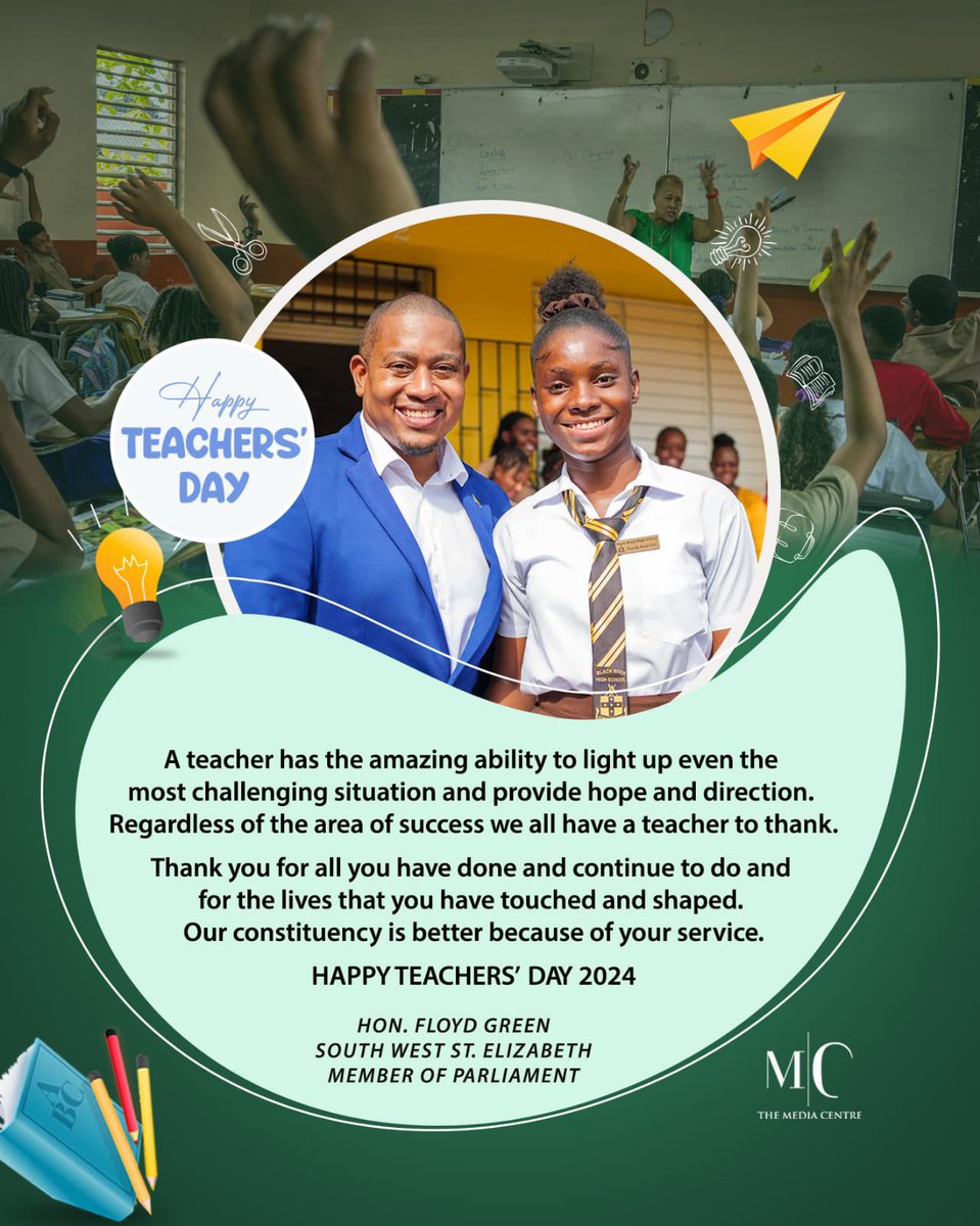 No matter our success in Life, we all have a teacher to thank. Thank you for all you have done and continue to do and the lives you have shaped. HAPPY TEACHERS DAY!