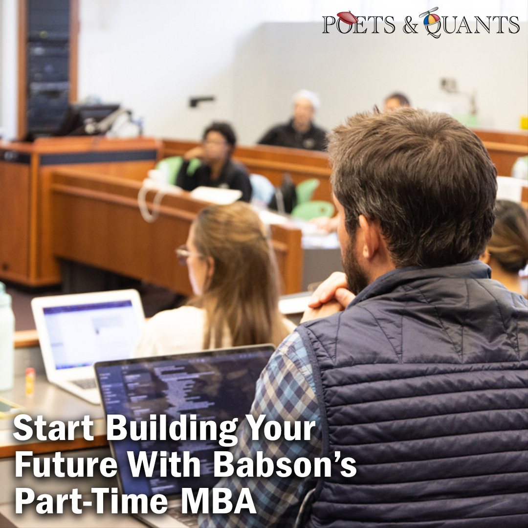 Jobs in tech and banking are more competitive than ever. Learn how to thrive amid industry shifts. Develop the mindset that sees opportunity in every challenge with a part-time MBA from @Babson. Learn More: bit.ly/4drExdb #sponsored #babson #babsoncollege #bschool #mba