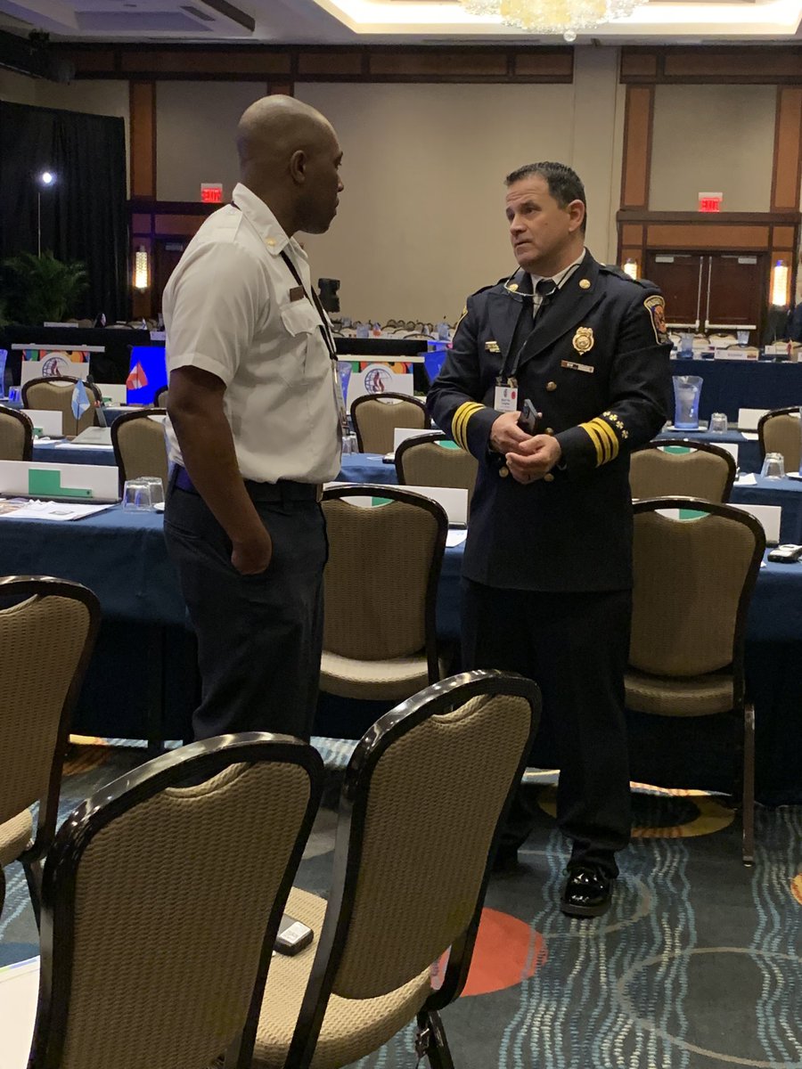 NFFF staff are proud to serve as the Incident Management Team (IMT) for @usfire #WorldFC2024. A busy morning as we start the second day of this historic event. #firehero