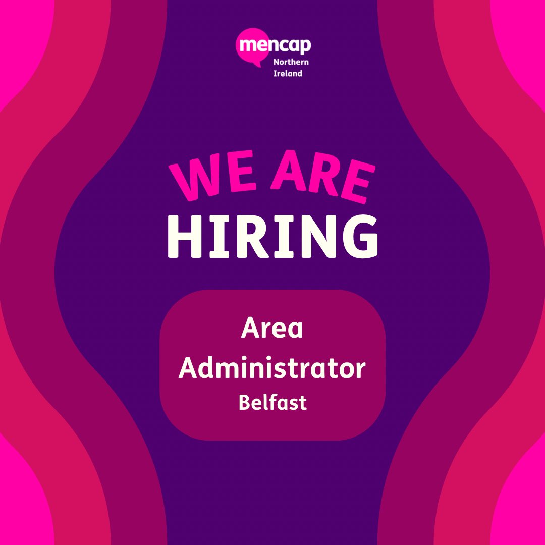 📣 Recruiting Now! 📣 We are looking for an Area Administrator to join our Employment and Personal Development team on a part time, temporary contract. The Area Administrator would provide support to our team across NI dealing with general enquiries, supporting to facilitate