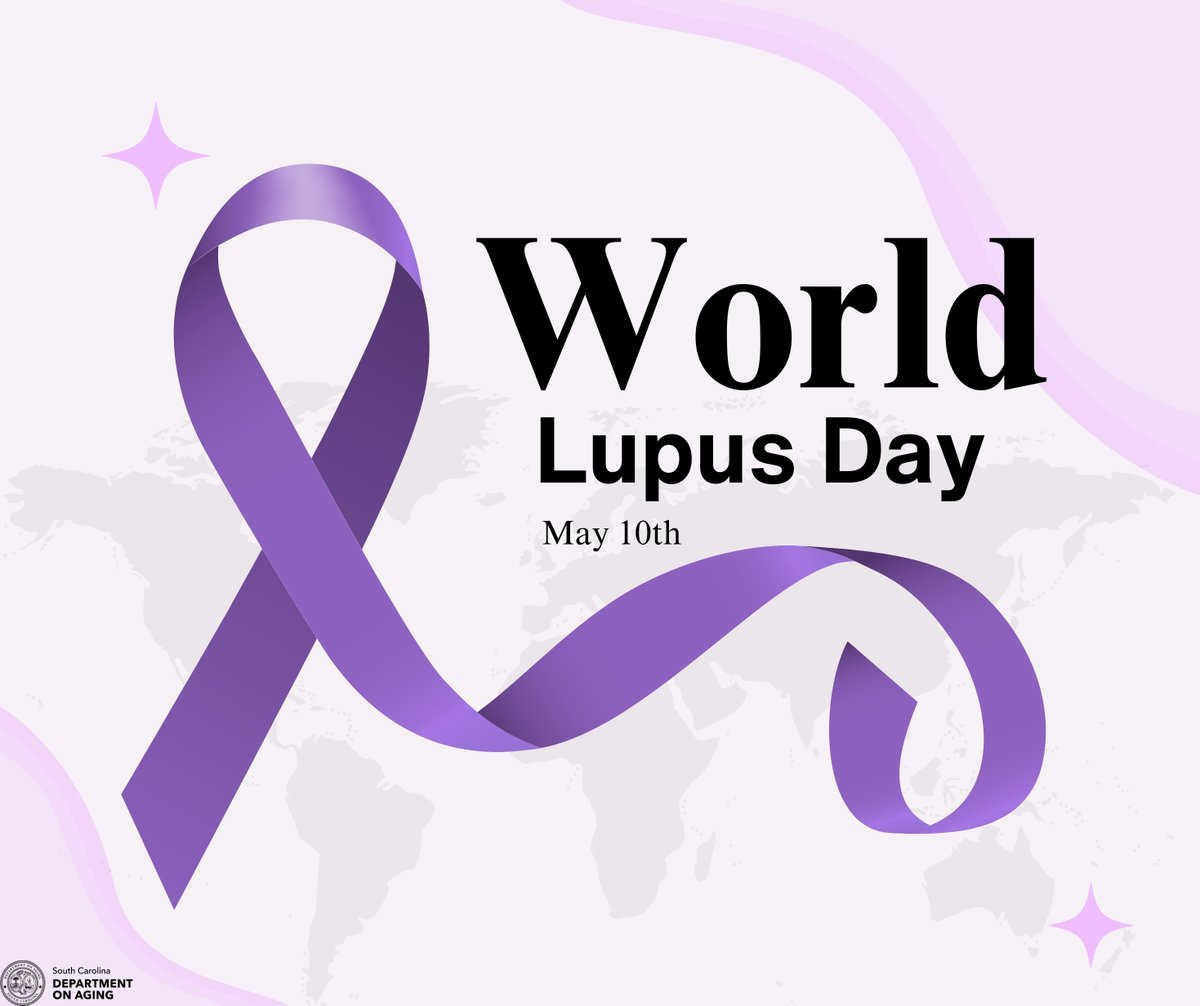 Today is World Lupus Day. Lupus is a chronic autoimmune disease that occurs when the body’s immune system attacks its tissues and organs. Visit their website at tinyurl.com/yc2ystaz Other resources include: tinyurl.com/yckxz4da tinyurl.com/427hejje