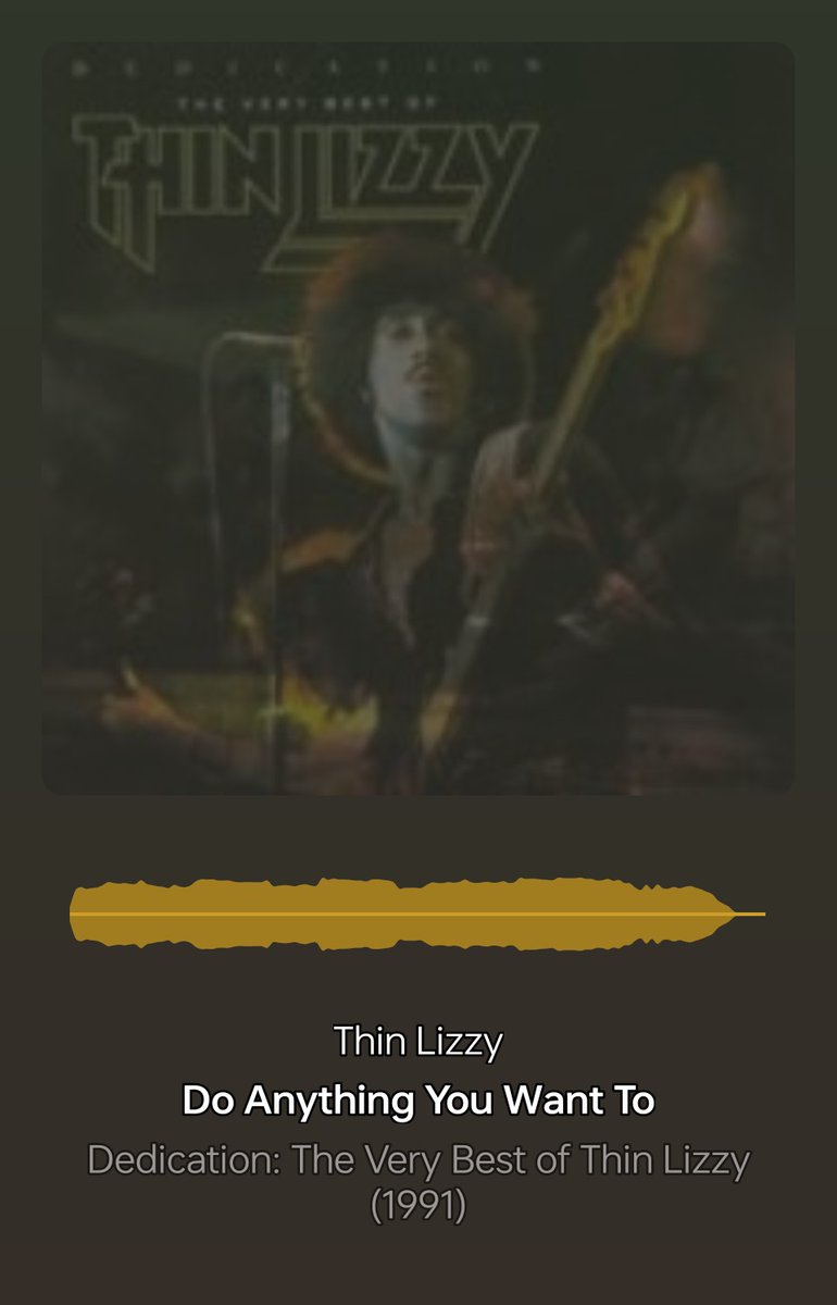 #THINLIZZY
Some of the best bass and twin guitar bands ever...
#PHILLYNOTT RIP!!!!! 🙏🕊️🇺🇸