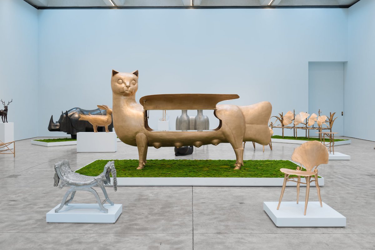 In ‘Zoophites,’ Les Lalanne Hybridize Beasts and Botany into Functional Sculptures dlvr.it/T6bJmt #Art