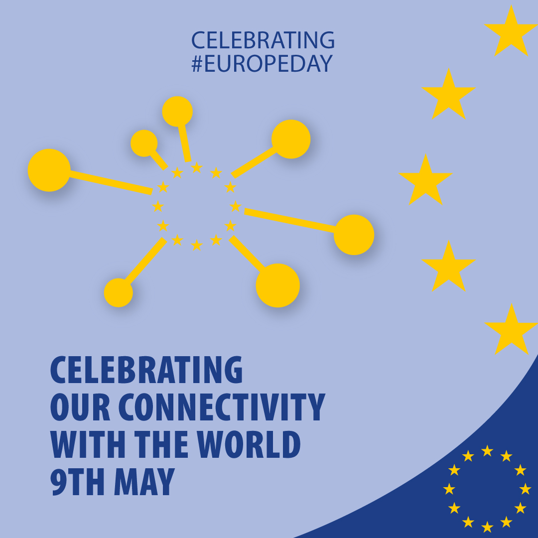 Europe Day marked on May 9th signifies the incredible power of partnership. The EU's #GlobalGateway initiative exemplifies this by fostering international cooperation and development. Here's to more years of collaboration and building a better world together! #EuropeDay