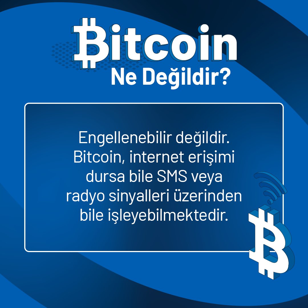 Bitcoin'in ne olduğunu biliyoruz, peki ya ne değildir?🧐
#BitcoinNeDeğildir