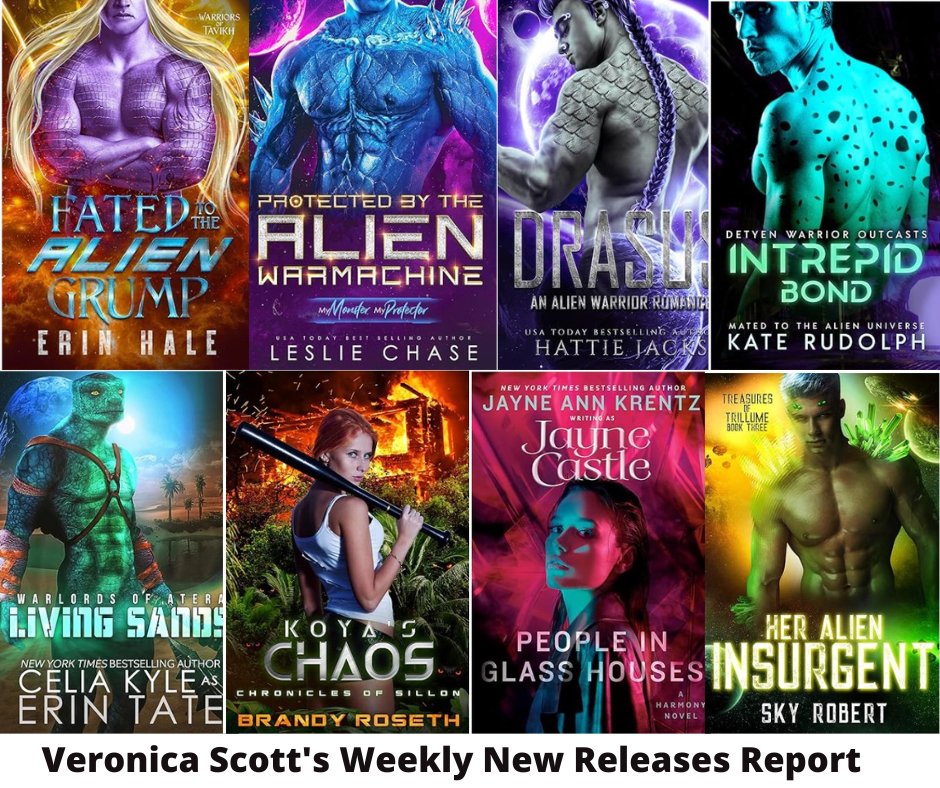 70+ New Releases in #SciFi #Fantasy and Paranormal Romance for MAY 8 veronicascottauthor.com/2024/05/08/new…