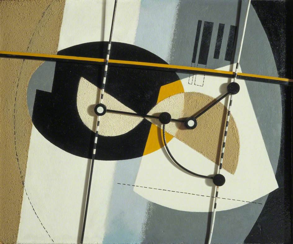 John Piper (British 1903-1992), Abstract Construction, 1934