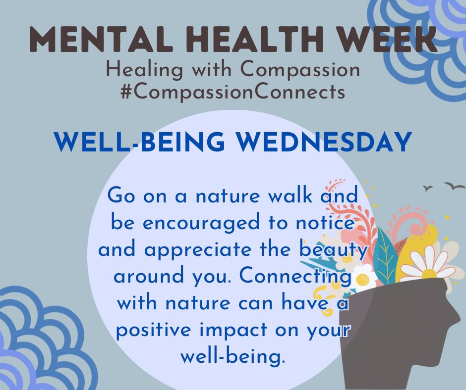 Carmela La Rosa (@larosa_tcdsb) on Twitter photo Day 3 of #MentalHealthWeek : Today, let's focus on mindfulness. Take a few minutes to be present, observe your thoughts without judgment, and embrace the beauty of the moment. #CompassionConnects #TCDSBWalkinginWellness #TCDSBMHW2024 <a href="/TCDSB/">Toronto Catholic District School Board</a> <a href="/SMHO_SMSO/">School Mental Health Ontario</a> <a href="/MHCC_/">Mental Health Commission of Canada</a> <a href="/TCDSB_SafeSchs/">SafeSchs_TCDSB</a> Day 3 of #MentalHealthWeek : Today, let's focus on mindfulness. Take a few minutes to be present, observe your thoughts without judgment, and embrace the beauty of the moment. #CompassionConnects #TCDSBWalkinginWellness #TCDSBMHW2024 <a href="/TCDSB/">Toronto Catholic District School Board</a> <a href="/SMHO_SMSO/">School Mental Health Ontario</a> <a href="/MHCC_/">Mental Health Commission of Canada</a> <a href="/TCDSB_SafeSchs/">SafeSchs_TCDSB</a>