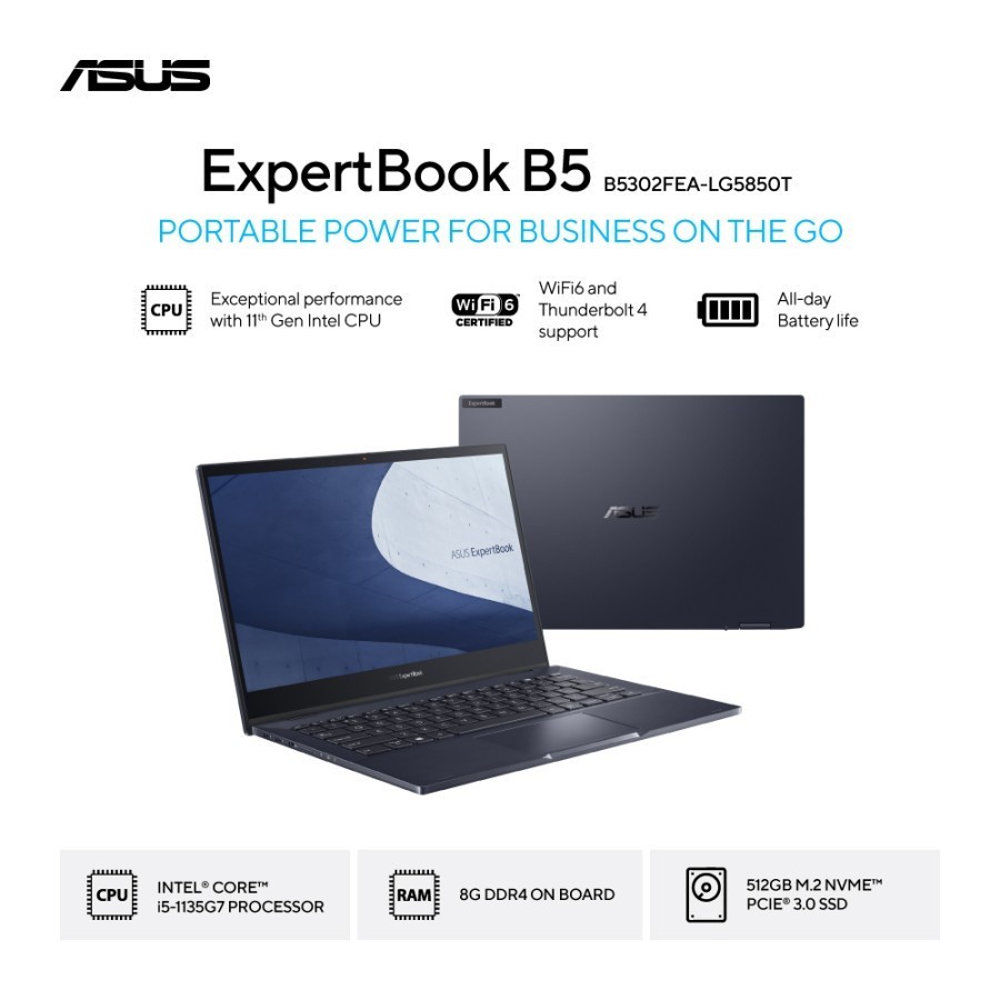 • ASUS ExpertBook B5 Flip
'Processor `Intel® Core™ i5-1135G7'
Cek Harga : shope.ee/8KJU0C73lA