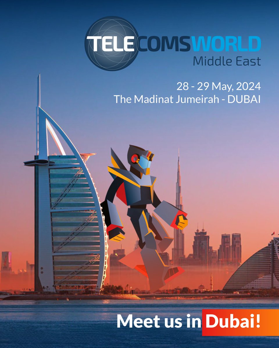 It's time again for Telecoms World Middle East!
On 28 and 29 May, meet us in Dubai 🇦🇪

📡 #Telecom companies, #mobile operators, #cloud providers: if you’re interested in the challenges-opportunities of #DigitalSovereignty, meet us at booth D60

#TWME #TWME2024 #ZextrasCarbonio