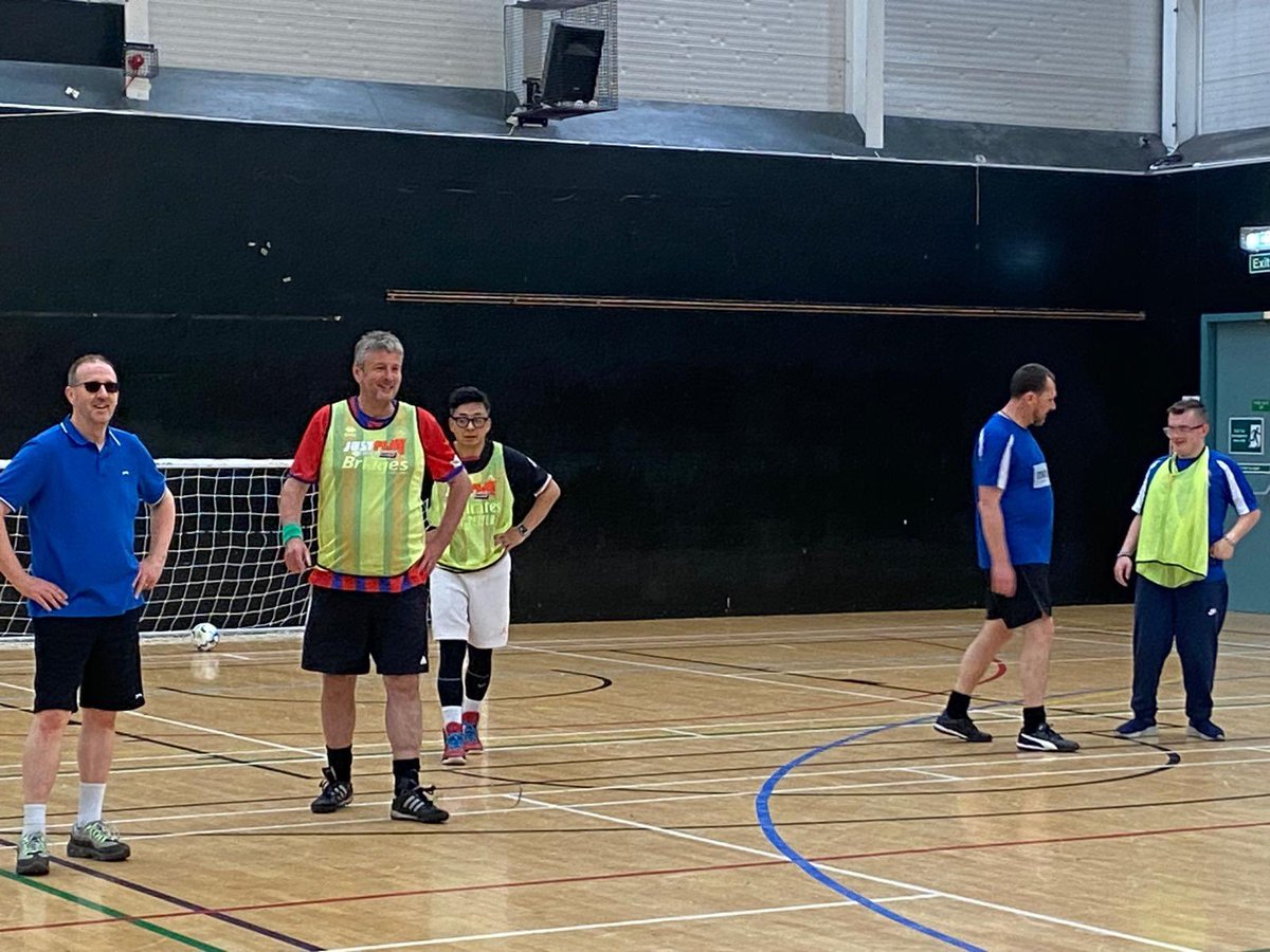 We've got our next Sight Loss Soccer session next Monday. Get in touch with via email to admin@shotsfoundation.org or give us a call on 07482 967122 if you want to know more! ❤️💙 #TheShots #SightLoss #BlindFootball
