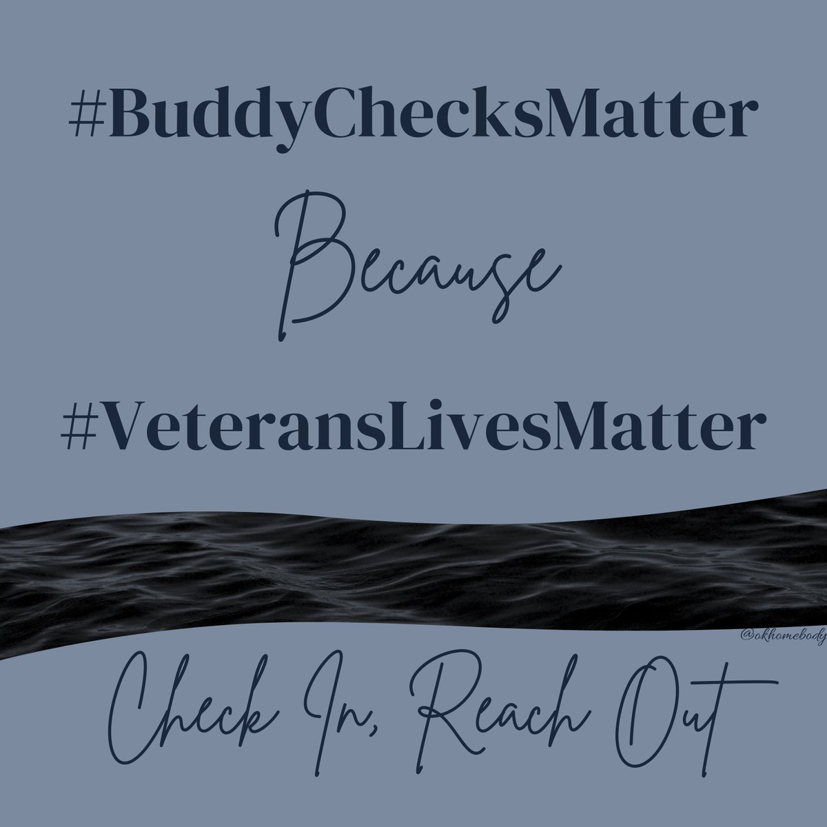 🇺🇸 #WarriorWednesday #Buddy✅with #Veterans 🙏RH
❤️#BuddyChecksMatter because #VeteransLivesMatter❤️
⭐️ 🇺🇸 Repost #EndVeteranSuicide #dial988press1 🇺🇸⭐️
🇺🇸 @DorianHoward @RightVet23 @abot_no @coheley⚓️
🇺🇸@TomSporty05 @Phat_Greek @MassPatriot1775⚓️
🇺🇸@JackTambroni @JimG65…