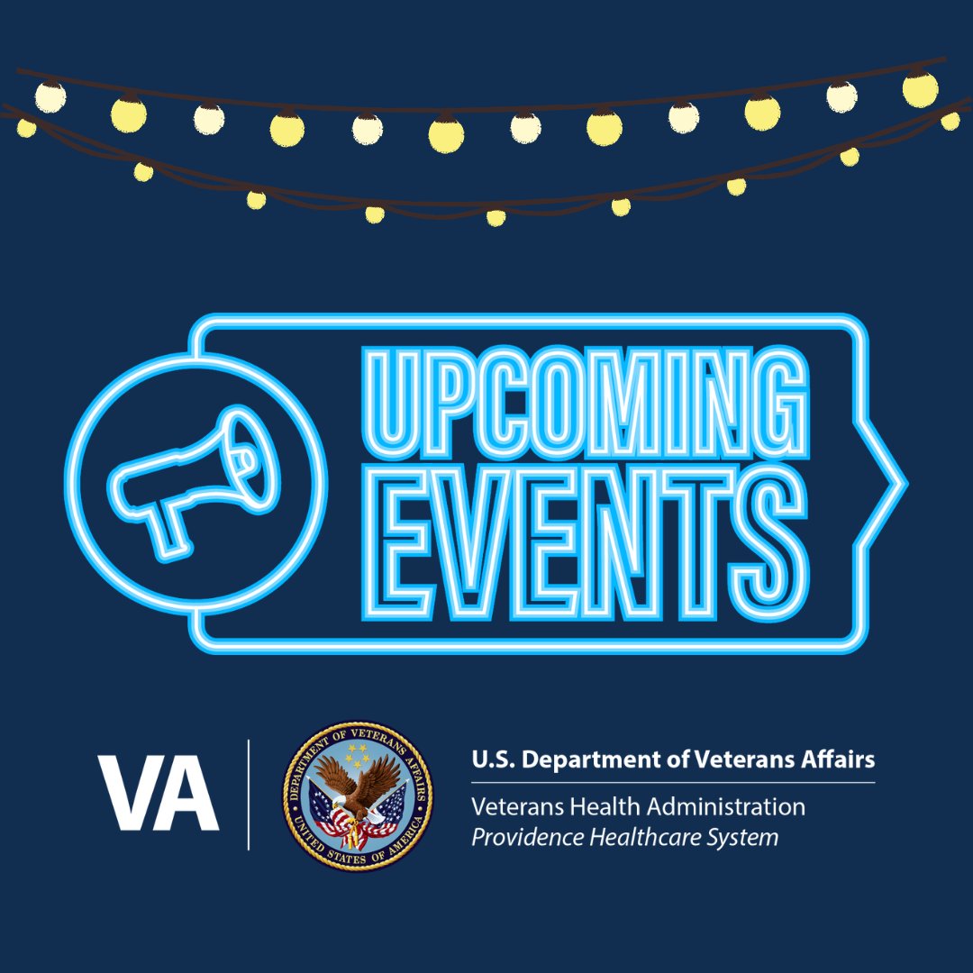 🎉 Stay in the loop with VA Providence Events! 🇺🇸 Check out our events page for workshops, support groups, and more. 🗓️

va.gov/providence-hea…

#VAProvidence #Veterans #CommunityEvents #SupportVeterans