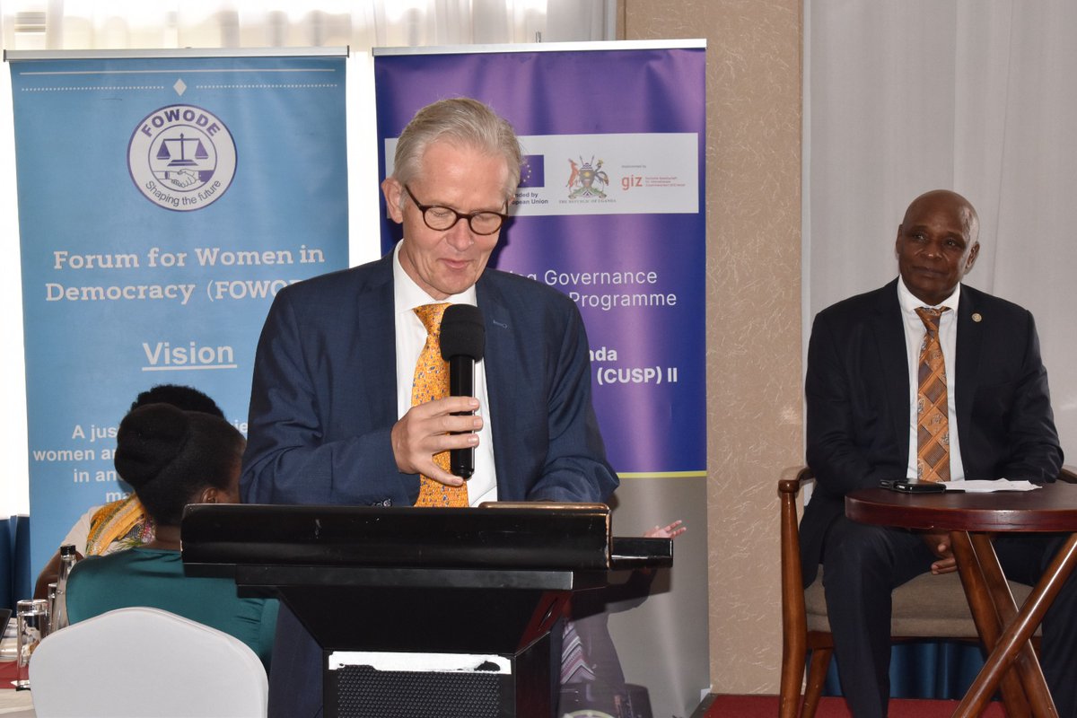 'Gender equality encompasses more than just women. Dialogues like these are crucial as they provide a platform for conversations and engagement with various stakeholders, including academia, civil society organizations, and the private sector ~ Amb. Matthias Schauer #SDGsUg
