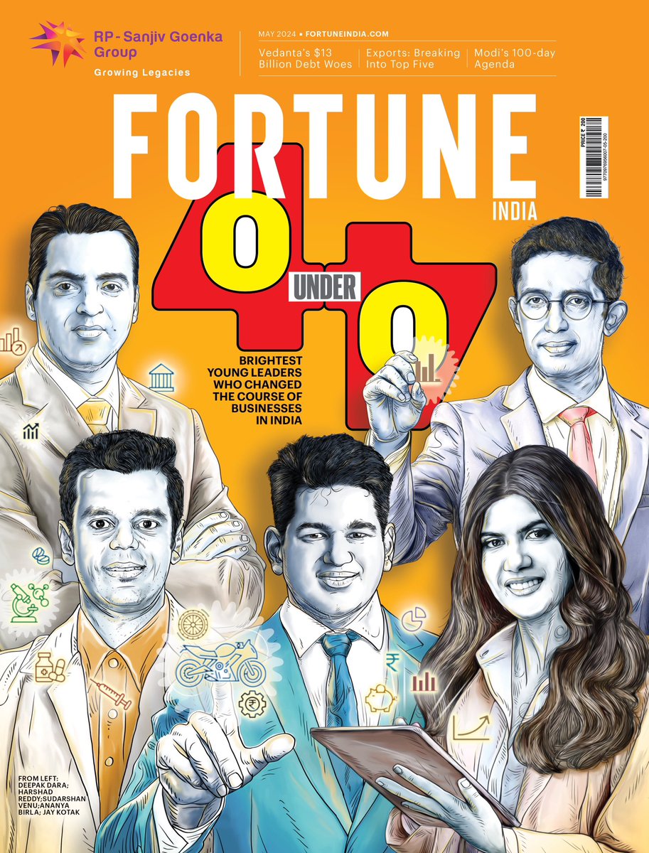 ananya_birla's tweet image. Grateful and humbled. Fortune 40 under 40!! Thank you @FortuneMagazine @FortuneIndia 🧡 💫