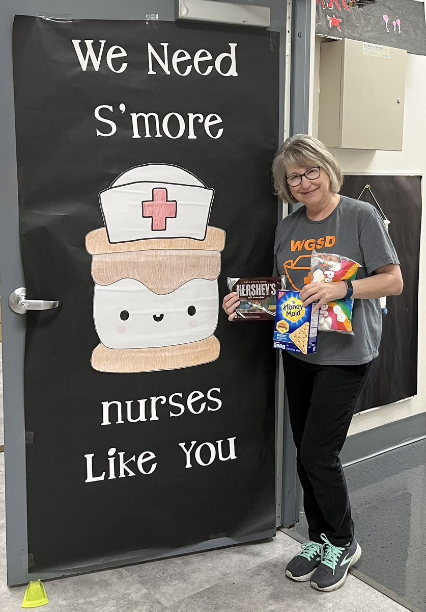 Happy Nurse Appreciation Day here at Hudson to our Nurse! We appreciate all you do!!! We need S’more Nurses Like You!! #HudsonRocks #WGBuzz #NurseAppreciation #WGSDNurse