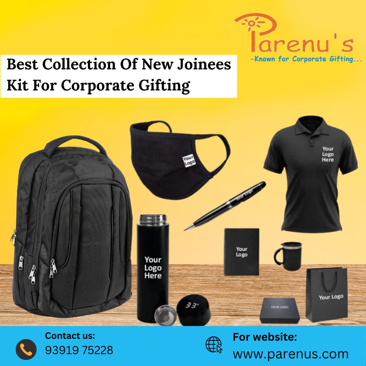 Welcome Kit For New Employees — Get on-brand, exciting & functional on-boarding kit for employees and clients.

Call Now : 9391975228

#parenus #corporategift #gifting #employeegifts #joineekit #welcomekit #corporatelife #newjoinee #fresherjobs #newjob