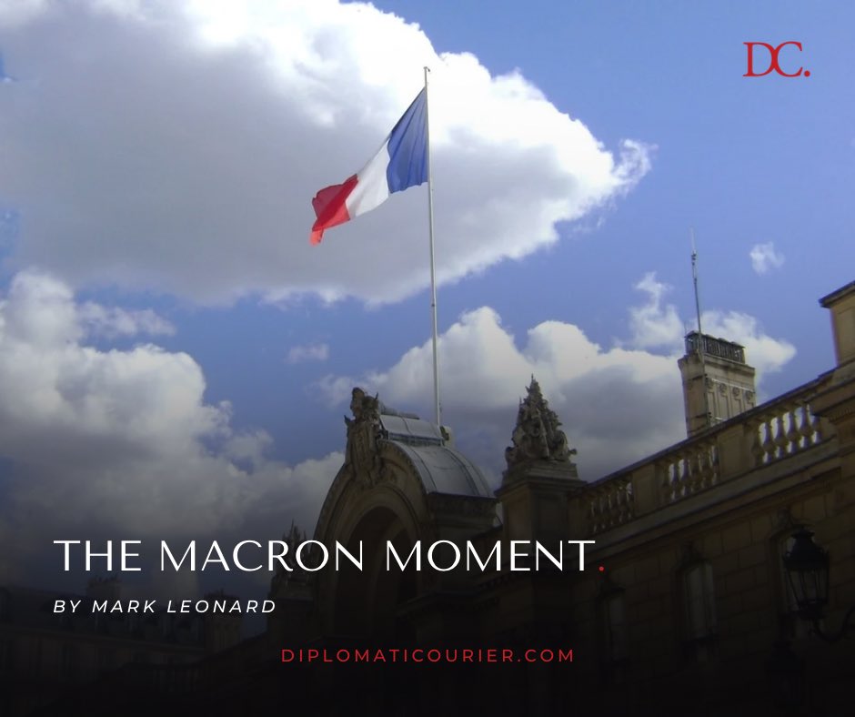 French president Emmanuel Macron has made waves recently, seemingly waking up to existential crises facing #Europe. But underlying all these problems he’s identified is a crisis in European leadership, writes @markhleonard. diplomaticourier.com/posts/macron-m…