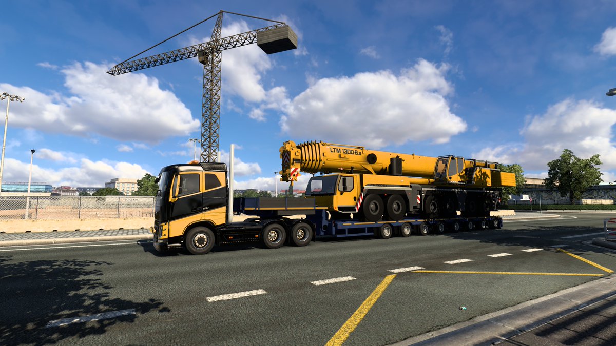 Liebherr LTM1300をサラマンカからブルノへ
#EuroTruckSimulator2 #ETS2