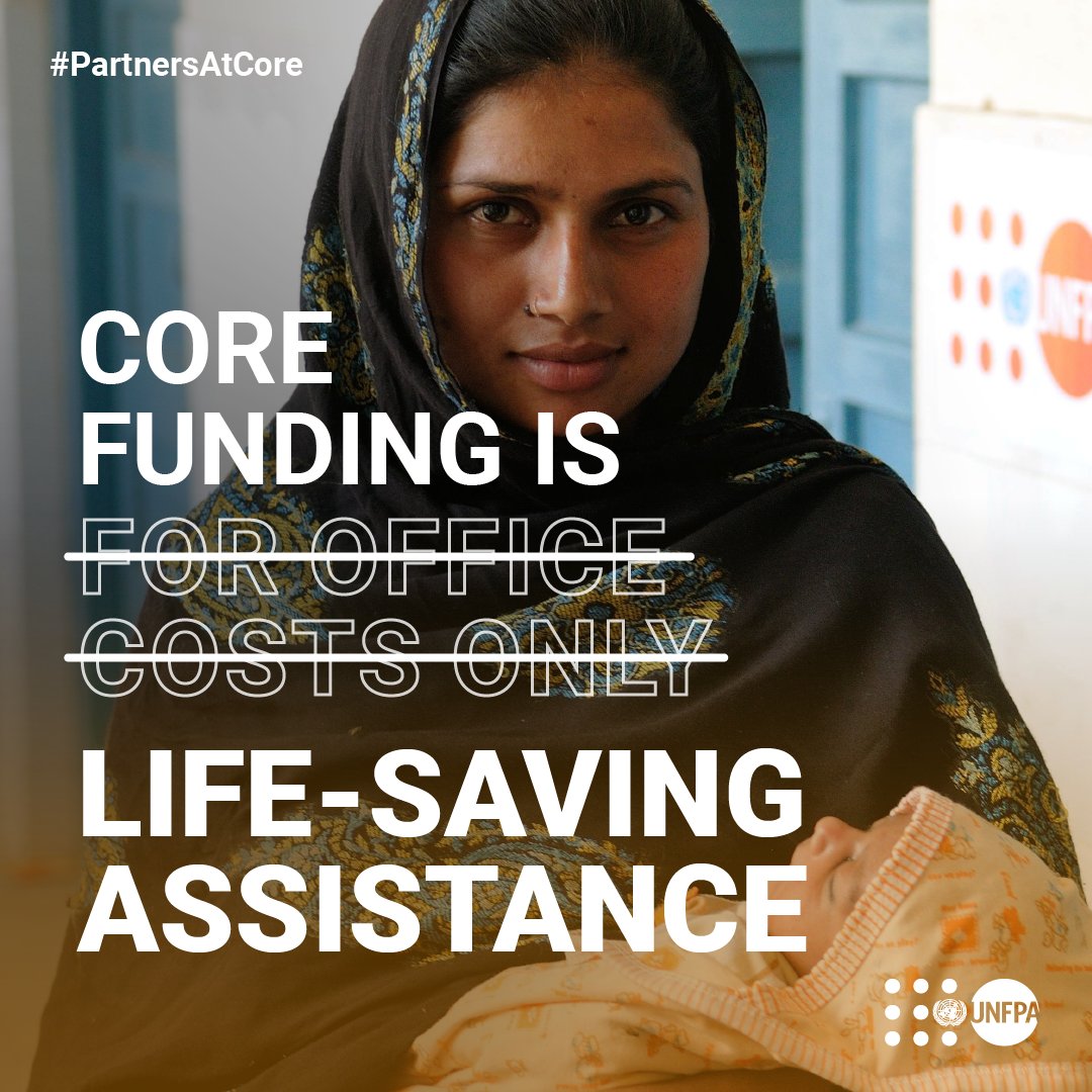 Core funding enables @UNFPA to make a difference in the lives of women and girls. See how our Nordic #PartnersAtCore 🇸🇪🇳🇴🇩🇰 🇫🇮 🇮🇸 are saving lives all year round with core funding. ➡️tinyurl.com/27yx8k2t