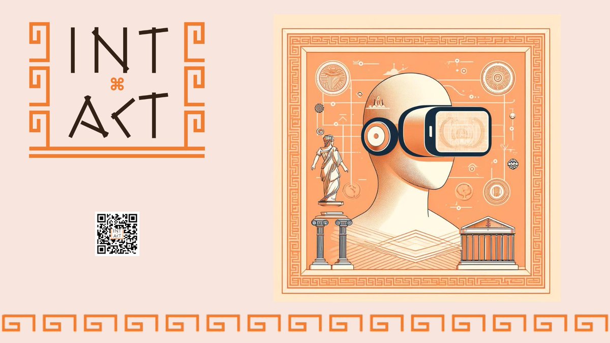 int_actHEU's tweet image. 🚀 Discover INT-ACT&apos;s Innovative XR Framework!
We&apos;re transforming cultural heritage preservation. Our guide helps organizations vividly showcase intangible culture.
🔧 Highlights:
1️⃣ Structuring knowledge
2️⃣ Preserving narratives
#INTACTProject #CulturalHeritage #XR
